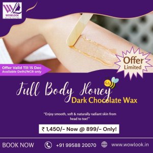 Full Body Honey Dark Chocolate Wax