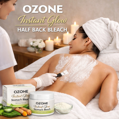 Half Back Bleach By Ozone Instant Glow