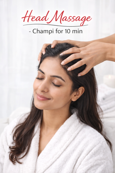 Head Massage- Champi for 10 min