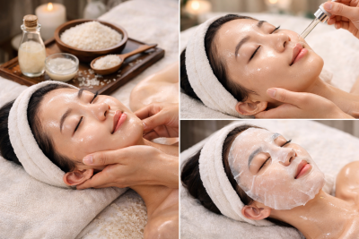 Korean Glass Skin Rice Water Facial
