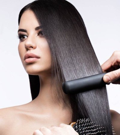 Pressing Your Hair (Waist Length)